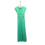 Vintage Maxi Dress Green Size 11 NWT Dead Stock Photo 1