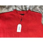 Universal Standard NWT Universal Standard Size 4XL (38-40) Red Crew High Neck Sweater Tank Shirt Photo 3