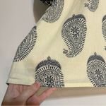 Maison Hotel Delphine Paisley Long Puff Sleeve Cotton Mini Dress Size Medium Photo 9