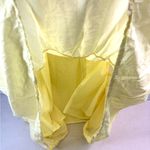 Universal Threads Universal Thread 2X Boho Cotton Sun Dress Yellow Tiered Maxi Dress Photo 4