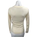 Athleta NEW Foresthill Ascent Cream Long Sleeve Crew Neck Seamless Top Size XS Photo 1