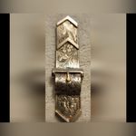 CORO Vintage 1920’s Floral Belt Buckle Brooch Silver Photo 3