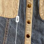 BDG Urban Outfitters Two Tone Button Down Mini Jean Skirt Photo 3