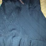 Rabbit rabbit rabbit handkerchief style‎ halter dress blue formal wedding sz 12 Photo 12