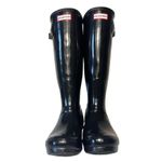 Hunter  Rain Boots Women's Original Tall Black Glossy 6M/7F Photo 1