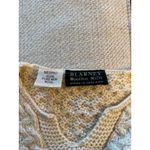 Blarney Woolen Mills Cable Knit Pullover Sweater Merino Wool Cream Women's XL Photo 4