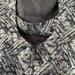 Rachel Roy Evening Dress Party Wedding Metallic Silver Zipper Chain Jeweled 2 Photo 3