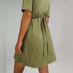 Lululemon Cotton Wrap-Front T-Shirt Dress Photo 2