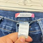Vibe & Rant Distressed Womens Denim Blue Jeans Size 7 Photo 3