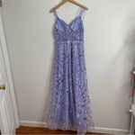 Stacees Gown Light Purple Sequin Prom Formal Dress Size 8 Photo 6