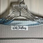 Wild Feathers Grey/Blue Camo Knit Long Sleeve Top XL Photo 1