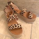Leopard Platforms Size 8.5 Photo 0