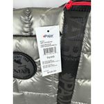 Pajar ‎ Quilted Tote Bag Metallic Silver Lightweight Travel Gym Weekend OS Photo 10