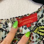 Bhanuni By Jyoti x Anthropologie libra embroidered tunic dress blue green Size 12 Photo 4