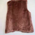 Forever 21 BNWT  Mauve Faux Fur Vest Photo 1