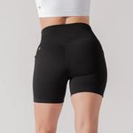 Popflex Supersculpt Midi Short with Pockets Black Photo 2