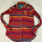 Rock & Roll Cowgirl  Western Shirt Aztec‎ Print Womens S Southwestern Photo 0