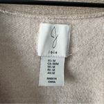 Joie  Beige Plaid Cardigan long sleeve cable knit accent button down front Photo 9