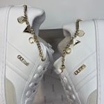 Guess Naoko Ankle Chain White Sneakers- White- Size 9 Photo 8