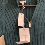 Pilcro  Anthropologie Green Quarter Zip Sweater Dress Small S New NWT RARE HTF Photo 7