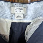 Crown & Ivy Women's  Navy Blue Shorts Size 16 Photo 3