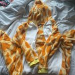 Giraffe Onesie Costume Gold Size M Photo 1