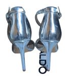 ALDO Prommy silver rhinestone heels Photo 9