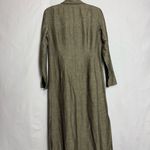 Parisian Signature Khaki Long Sleeve Collar Dress Green Size 6 Photo 8