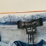 Black Label  flare jeans raw hem waist and leg sz 5 28 Photo 2