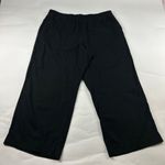 Old Navy  Black Linen Blend Wide Leg Lounge Pant 2X Photo 0