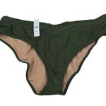 J.Crew New NWT Green Cross-Front Cheeky Bikini Swim Bathing Suit Bottom Size 3X Photo 1