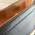 FitFlop  Casa Loafers Womens 8 Black Leather Slip-On Wedge Platform Espadrilles Photo 10