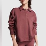 PINK - Victoria's Secret VS PINK Everyday Polo Fleece Sweatshirt Photo 0