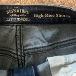 Levi's Levi High Rise Blue Jean Shorts Photo 5