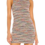 Revolve NWOT  Majorelle Stretch Tweed Metallic Mini Dress Photo 0