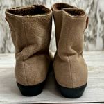 Ciao Women’s Sz 9 Suede Pull On Booties Shoes Boho Cozy Fall Winter Stanna Boots Tan Photo 7