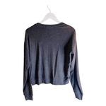 Spiritual Gangster  Savasana Pullover LOVE Sweatshirt Crew Neck Large Gray EUC Photo 2