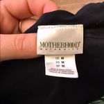 Motherhood  Black and Green Striped Polka Dot Dress Photo 1