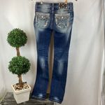 Miss Me Women's Jeans Blue Cotton Signature JP8759T Straight 26 Photo 1