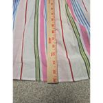 Hill House The Delphine Nap Skirt Rainbow Stripe Sz M Smocked Waist Photo 7