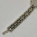 Vintage Regent watch women silver tone 24mm mop dial rhinestones size 7” running Photo 7