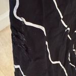 Madewell NWT The Layton Midi Slip Dress In Black Sz 2 Shredded Area from Sensor Photo 7