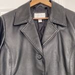 Worthington  Y2K styled leather jacket with faux fur removable collar. * Photo 5