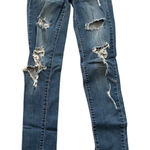 Cello Distressed Ripped Skinny Jeans Blue Denim Women's Casual Fashion Photo 0