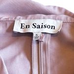 En Saison Purple Cutout Shift Dress Wrap Front Mini Length Size Small Women's Photo 15