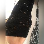 Free People  lace black floral dress Medium Photo 3