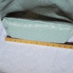 CECCONI PIERO Italy Leather Green Hand Bag Purse Photo 8