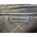 Michael Kors Large Jet Set Crossbody Black Leather Gold Chain Handbag Purse MINT Photo 9