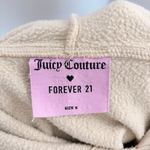 Juicy Couture Y2K  x Forever21 Rhinestone Tan Hoodie Small Sweatshirt 2000s Photo 5