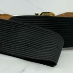 The Limited Vintage  Stretch Belt Leather Trim Gold Hardware Medium (M) ✨ Photo 3